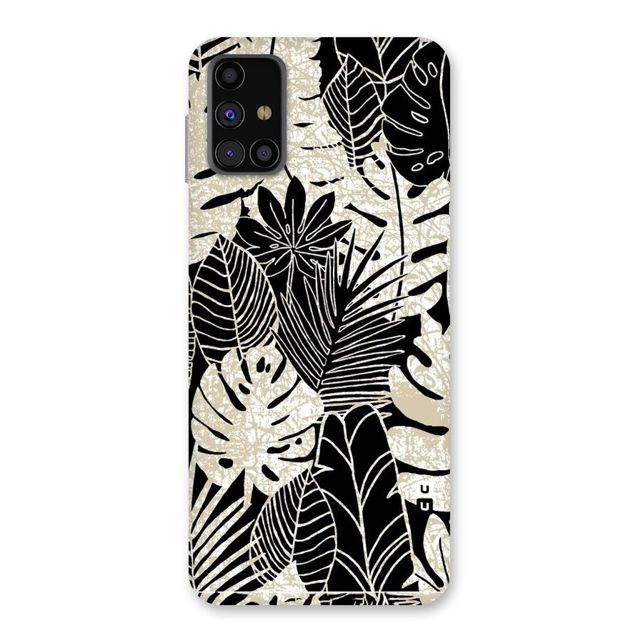 Leaf Pattern Back Case for Galaxy M31s