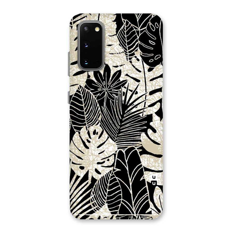 Leaf Pattern Back Case for Galaxy S20