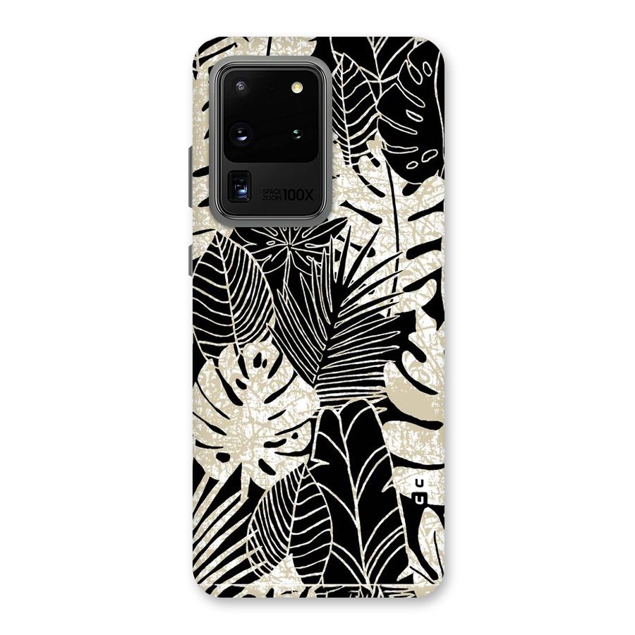 Leaf Pattern Back Case for Galaxy S20 Ultra