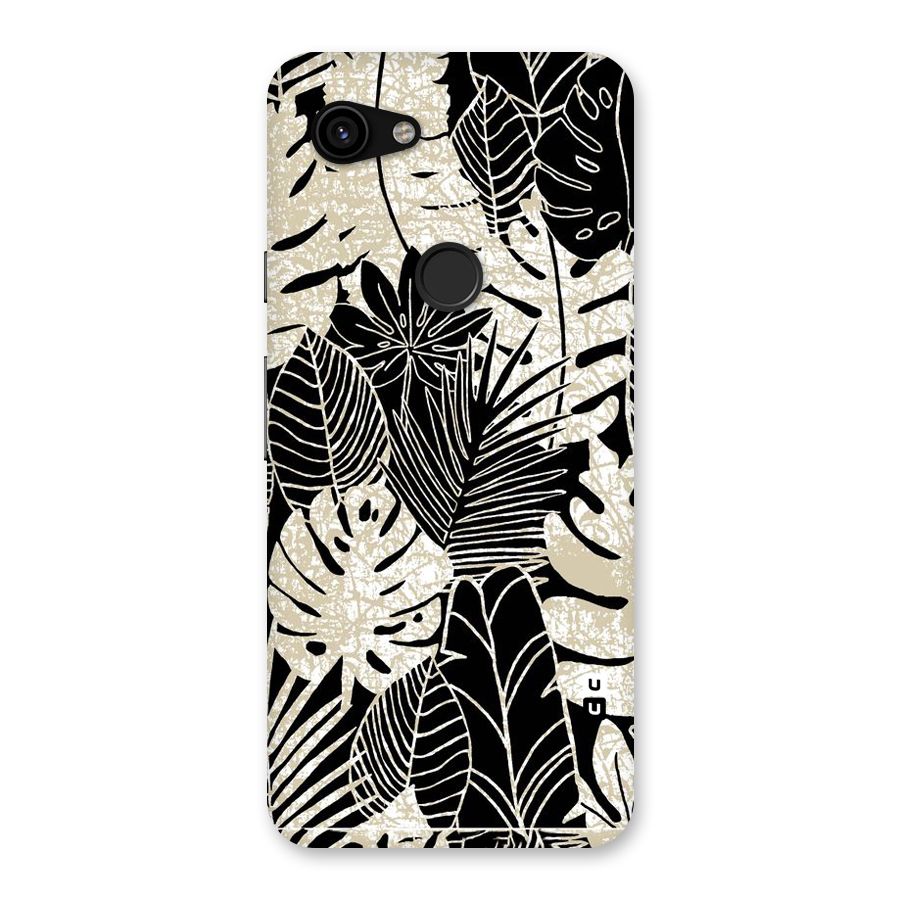 Leaf Pattern Back Case for Google Pixel 3a