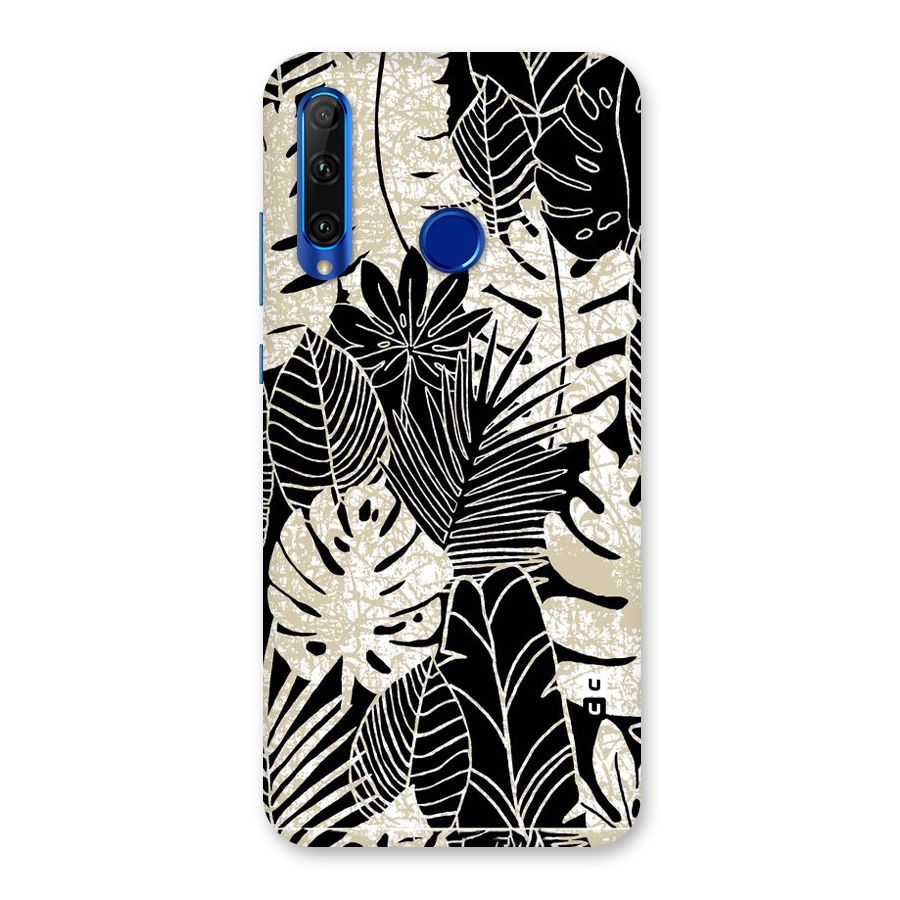 Leaf Pattern Back Case for Honor 20i
