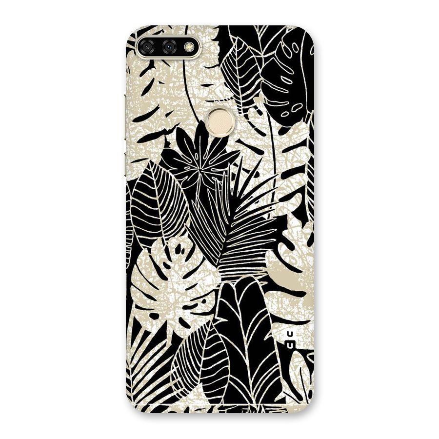 Leaf Pattern Back Case for Honor 7A