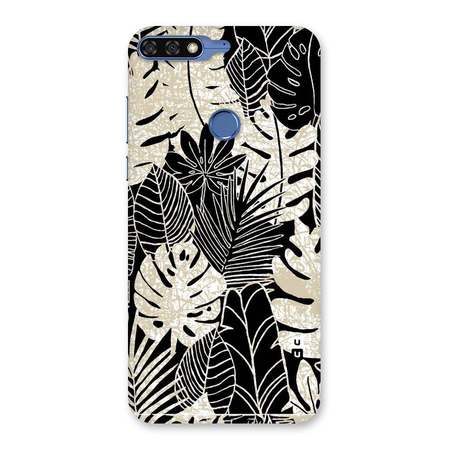 Leaf Pattern Back Case for Honor 7C