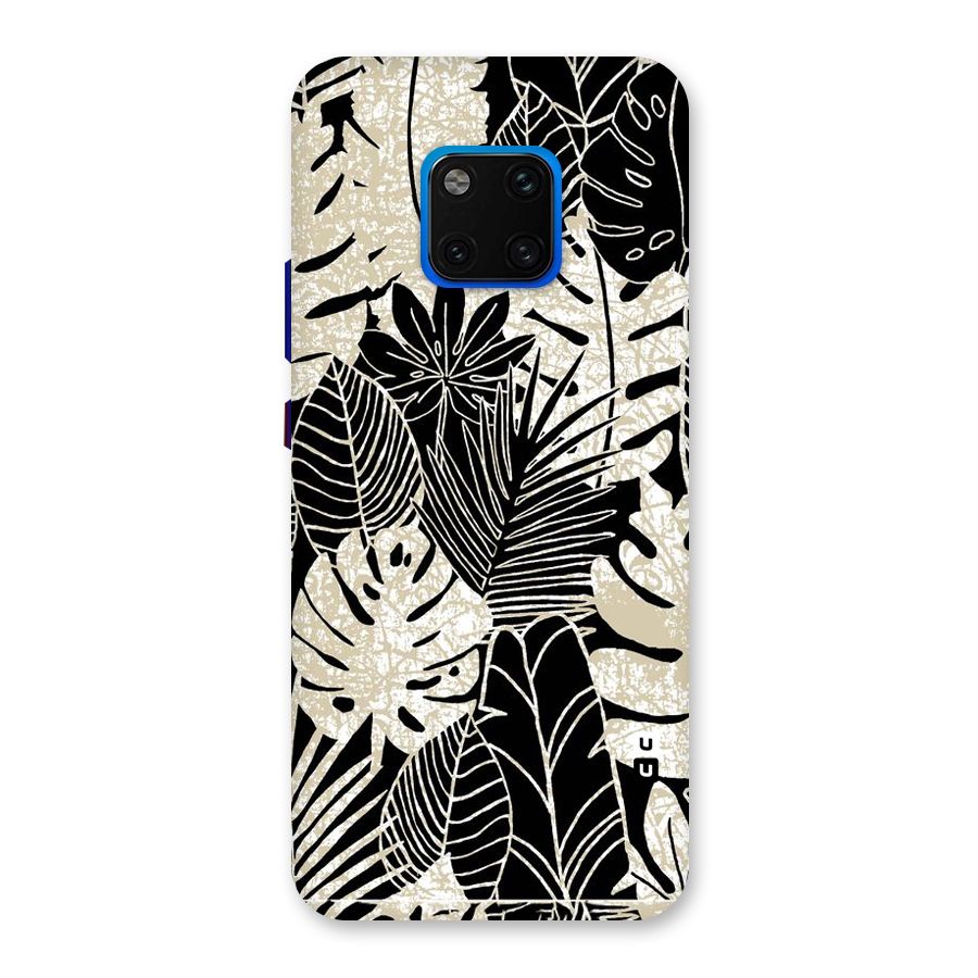 Leaf Pattern Back Case for Huawei Mate 20 Pro