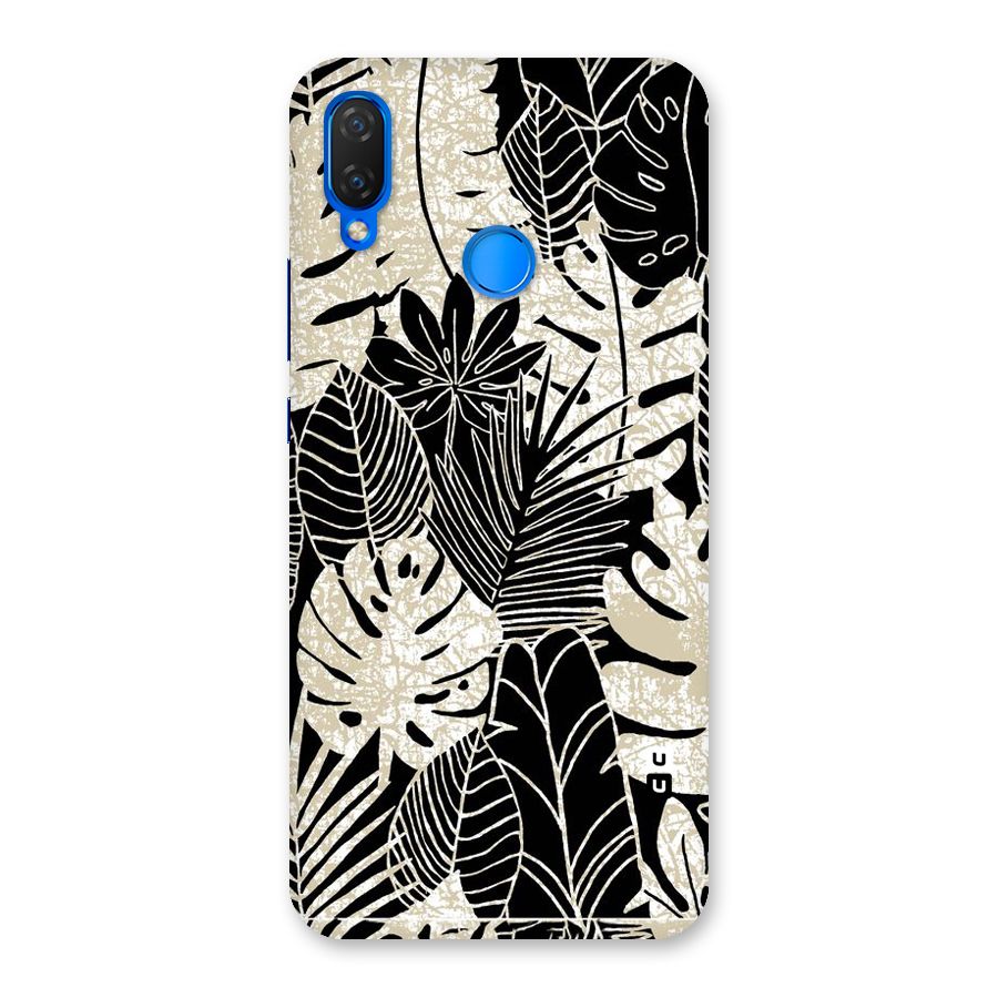 Leaf Pattern Back Case for Huawei P Smart+