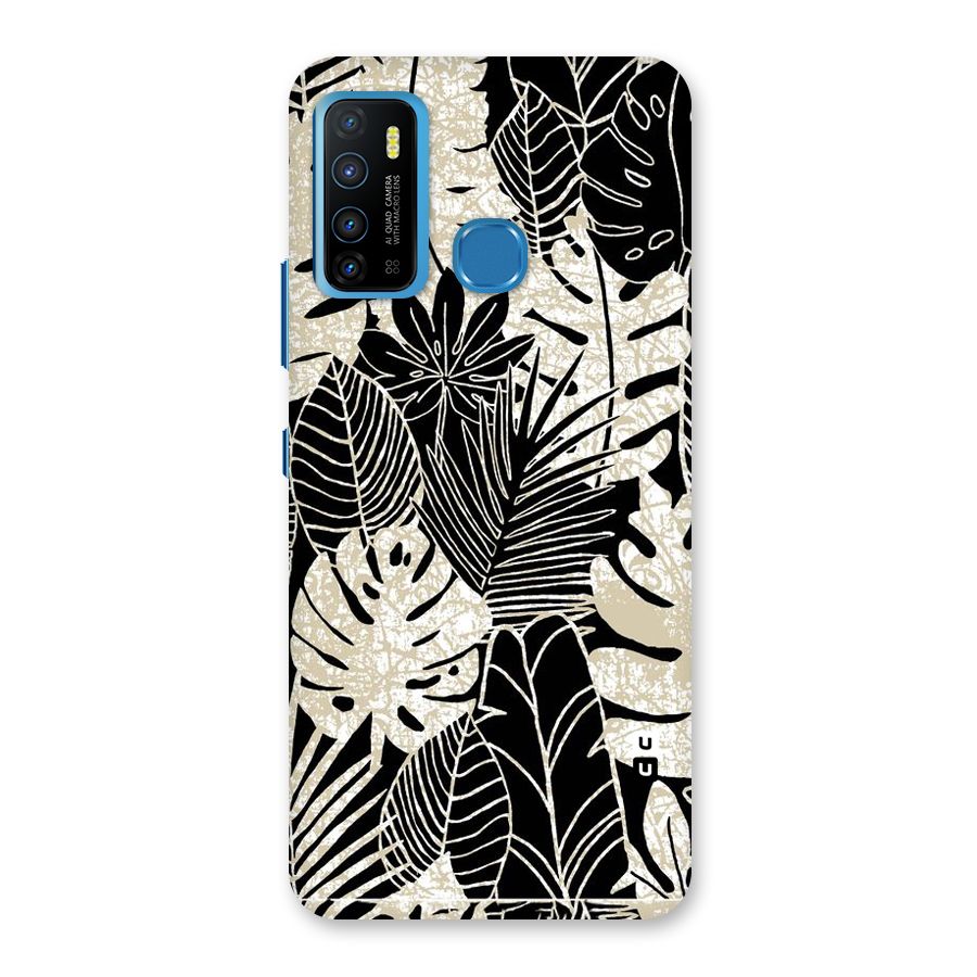 Leaf Pattern Back Case for Infinix Hot 9