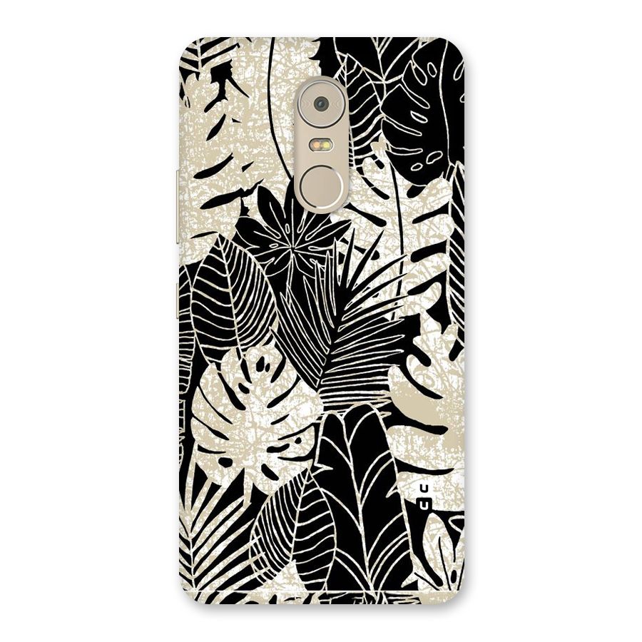 Leaf Pattern Back Case for Lenovo K6 Note