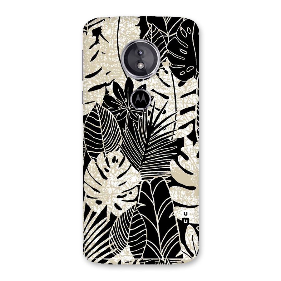 Leaf Pattern Back Case for Moto E5