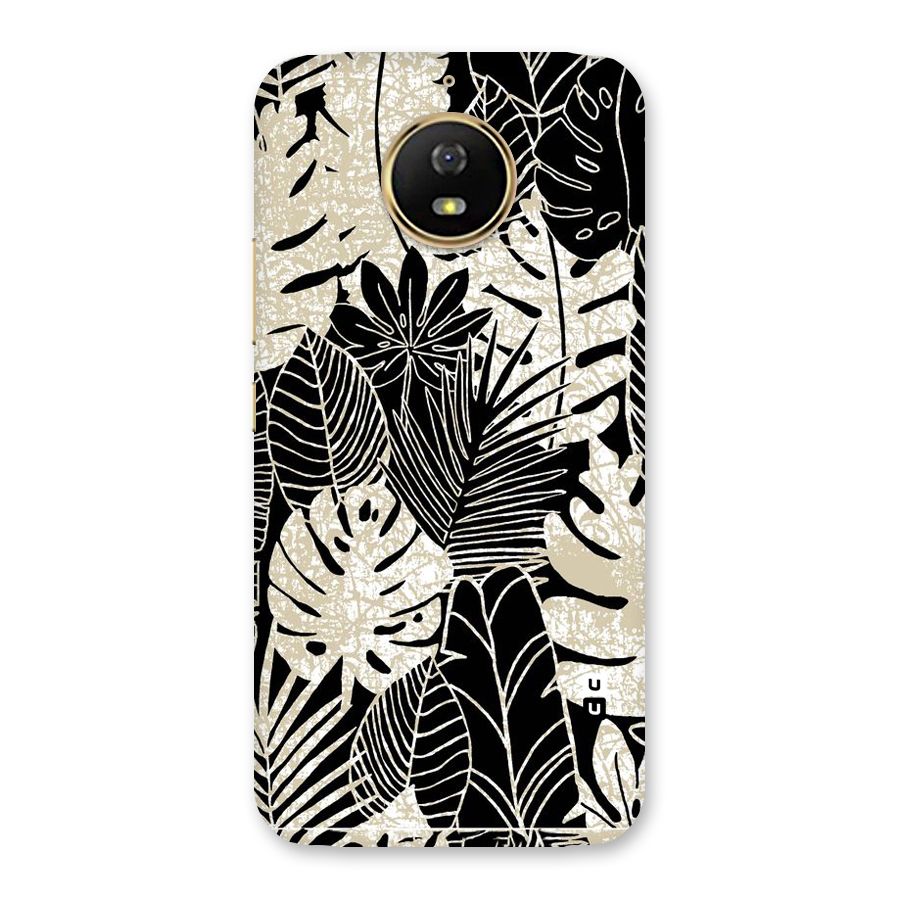 Leaf Pattern Back Case for Moto G5s