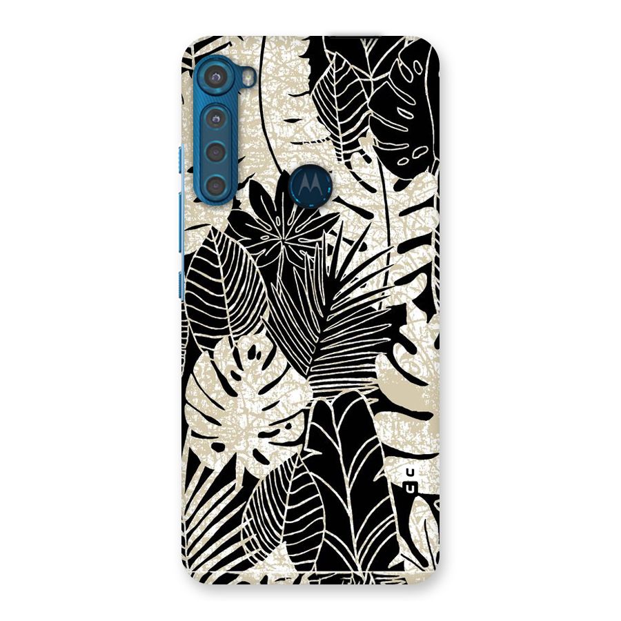 Leaf Pattern Back Case for Motorola One Fusion Plus