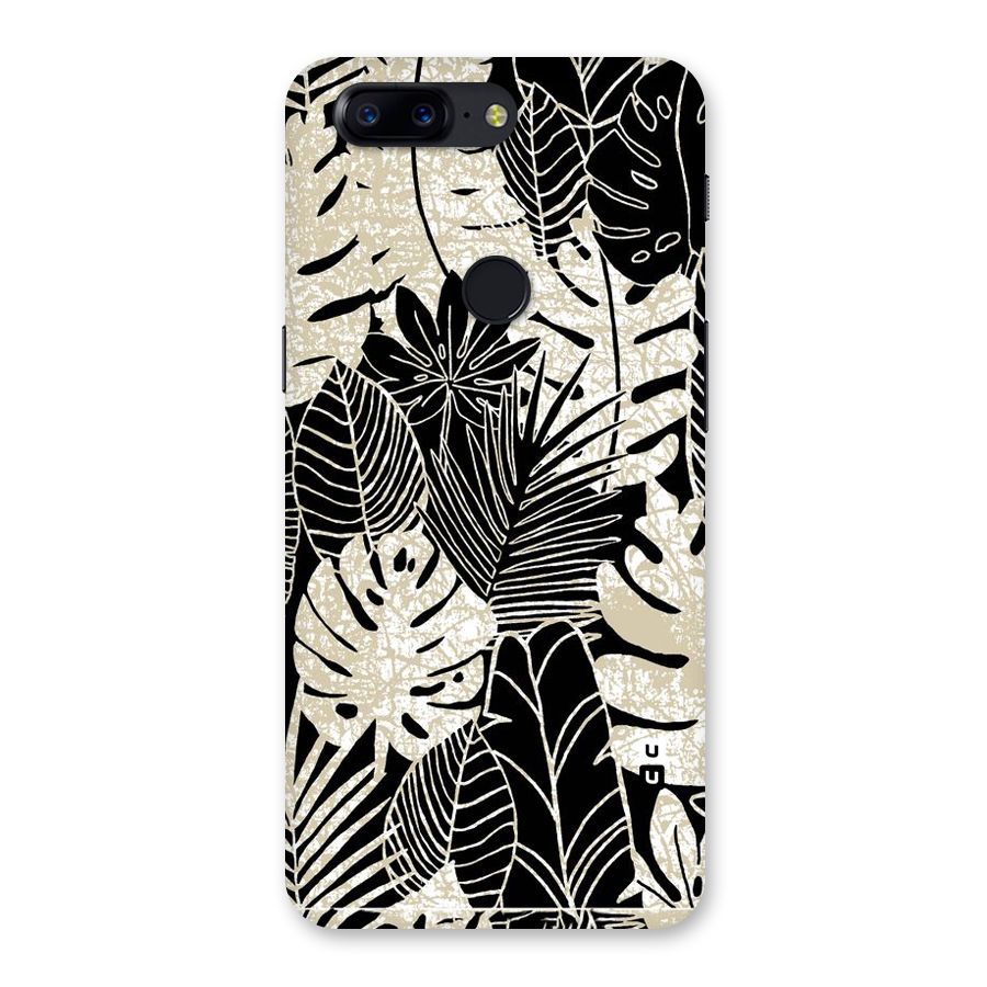 Leaf Pattern Back Case for OnePlus 5T