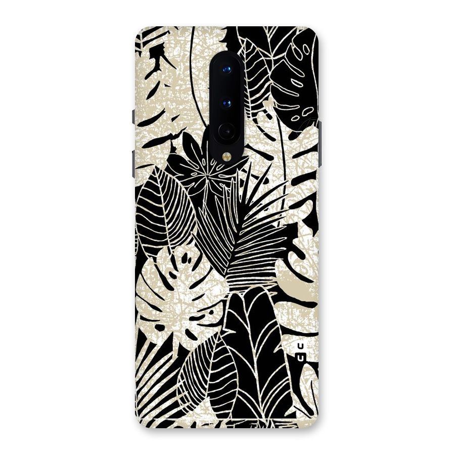 Leaf Pattern Back Case for OnePlus 8