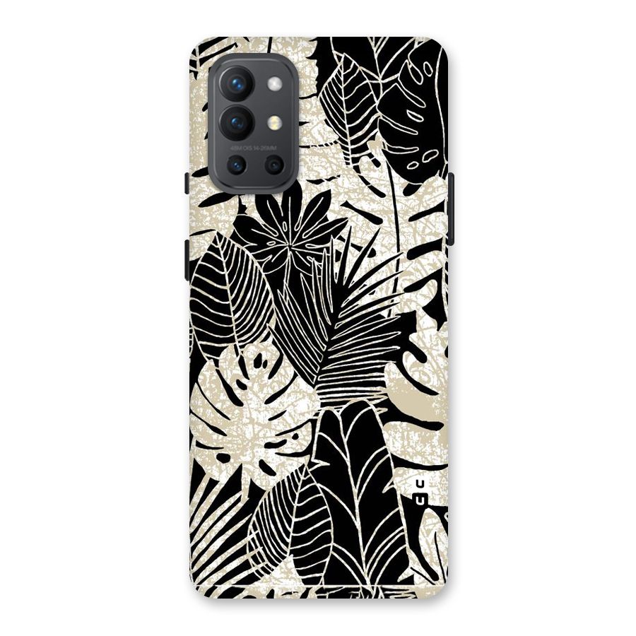 Leaf Pattern Back Case for OnePlus 9R