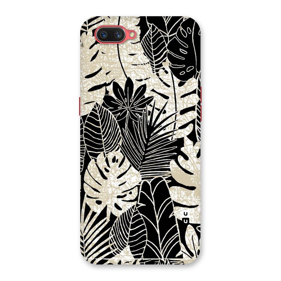 Leaf Pattern Back Case for Oppo A3s