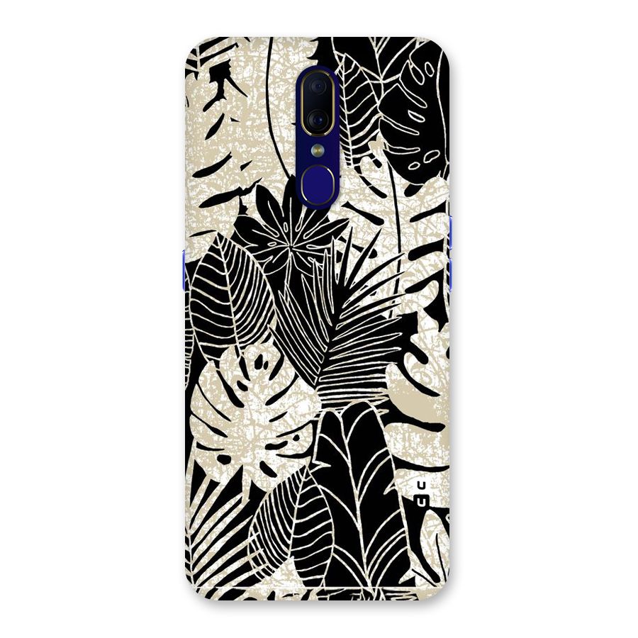 Leaf Pattern Back Case for Oppo A9