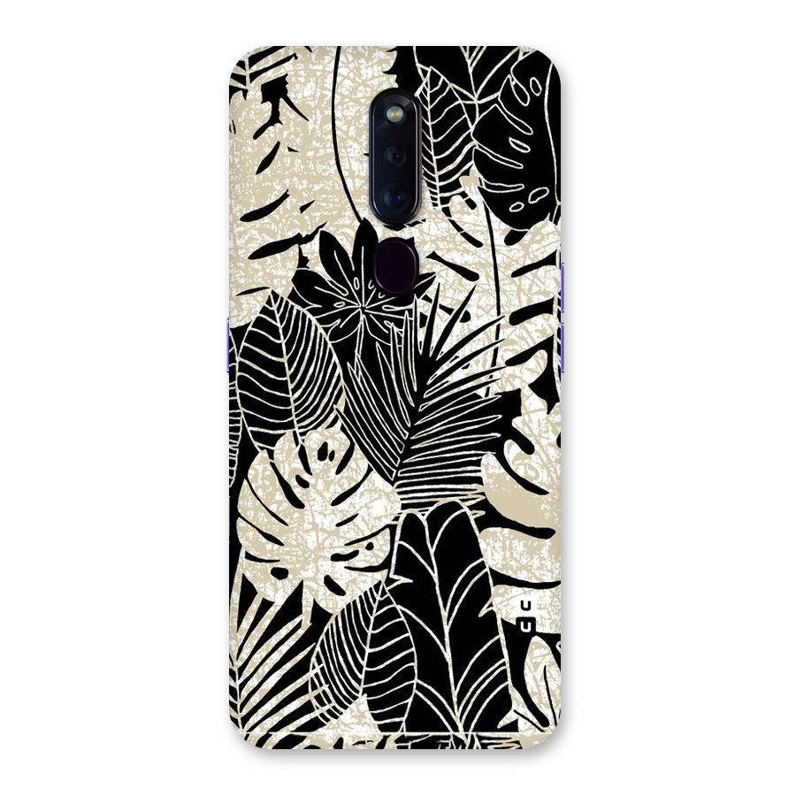 Leaf Pattern Back Case for Oppo F11 Pro