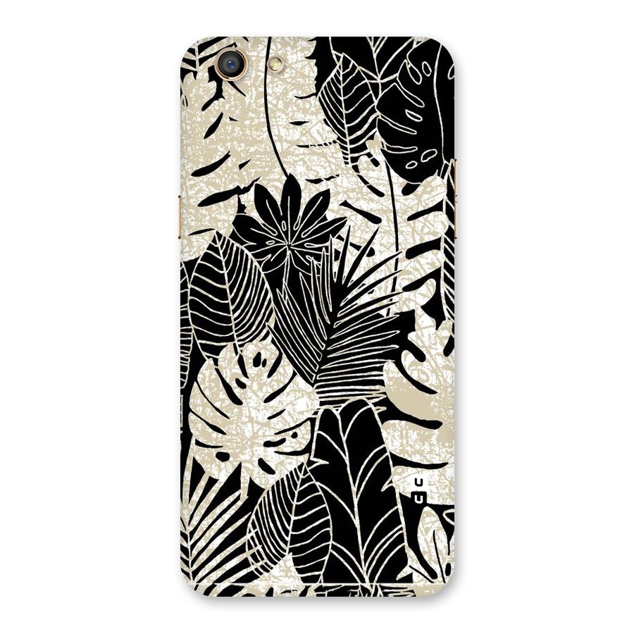 Leaf Pattern Back Case for Oppo F3