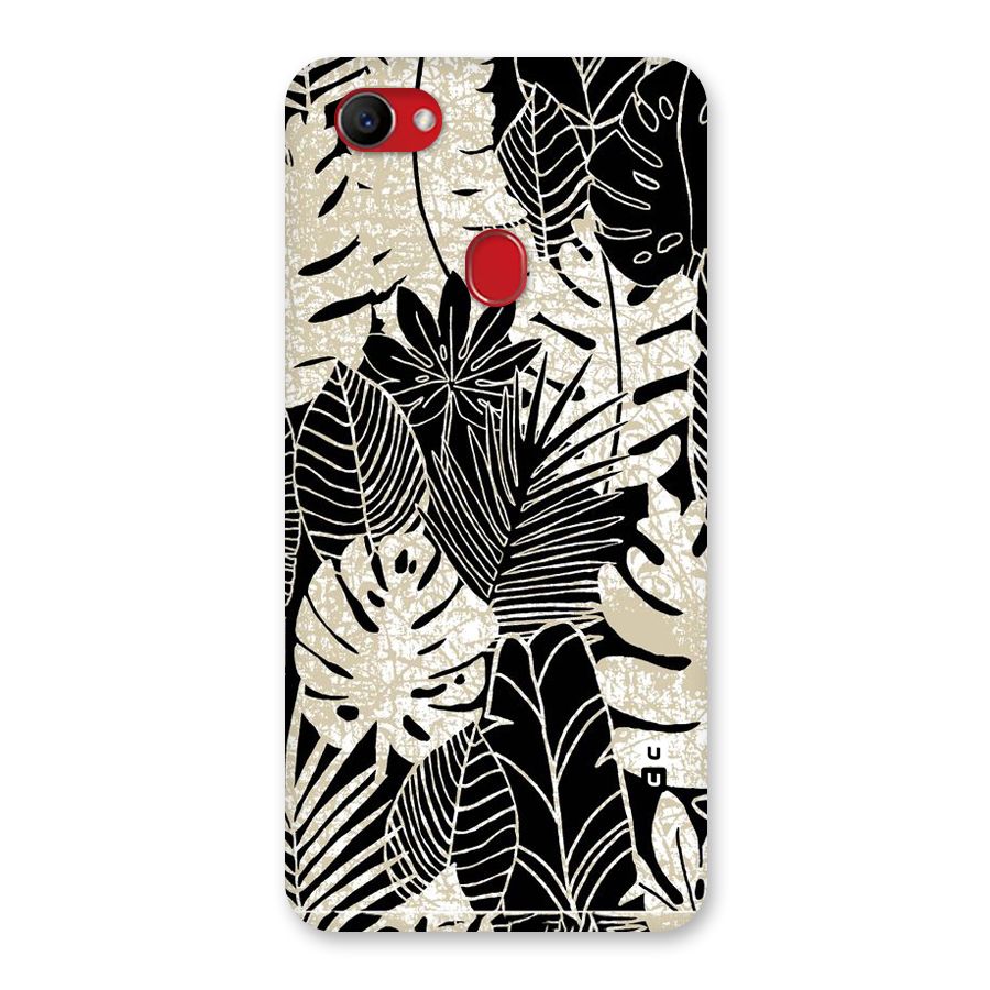 Leaf Pattern Back Case for Oppo F7