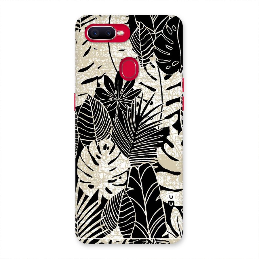 Leaf Pattern Back Case for Oppo F9 Pro