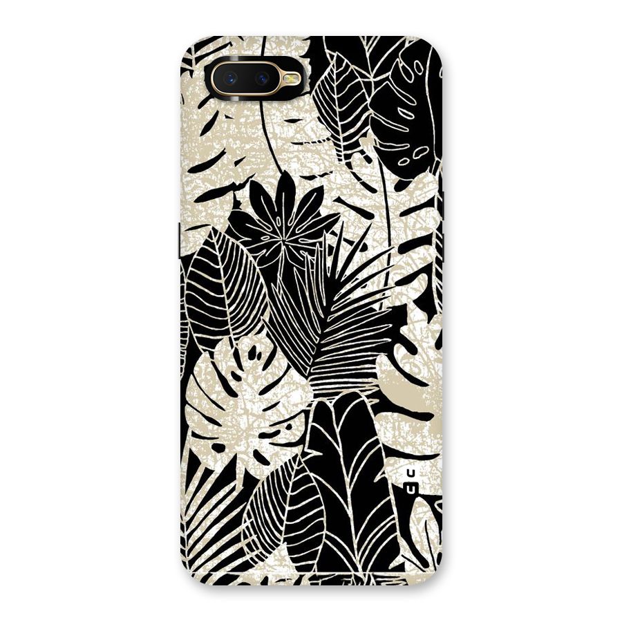 Leaf Pattern Back Case for Oppo K1