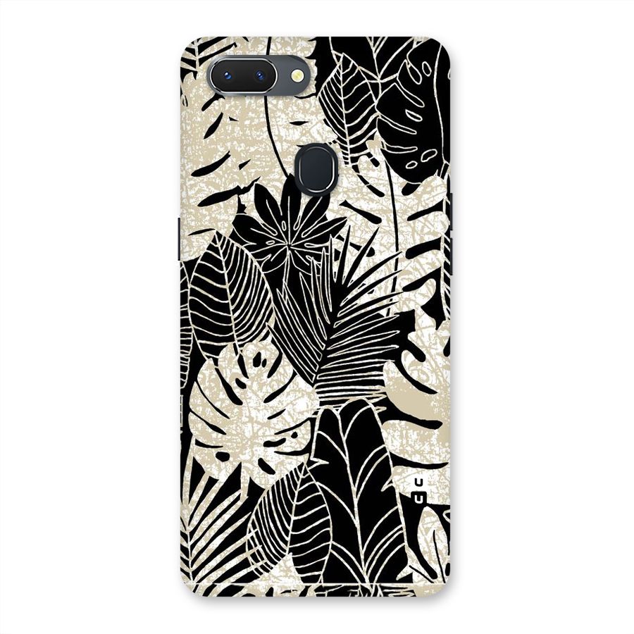 Leaf Pattern Back Case for Oppo Realme 2