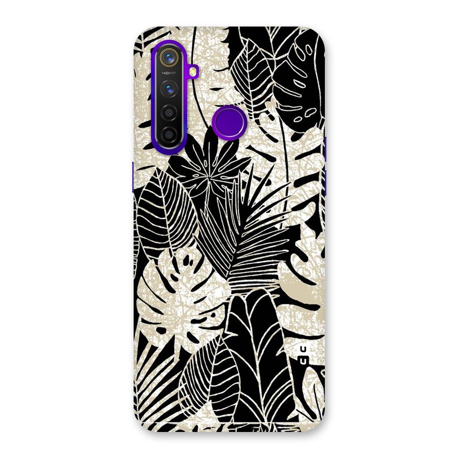 Leaf Pattern Back Case for Realme 5 Pro