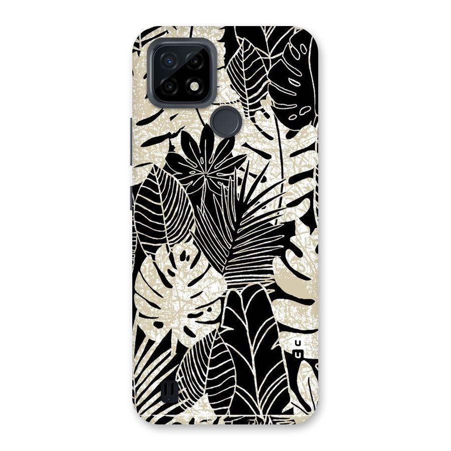 Leaf Pattern Back Case for Realme C21