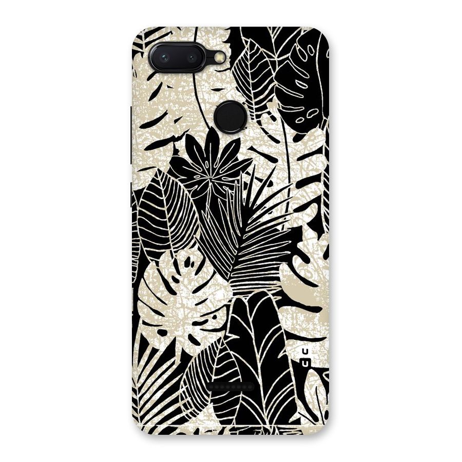 Leaf Pattern Back Case for Redmi 6