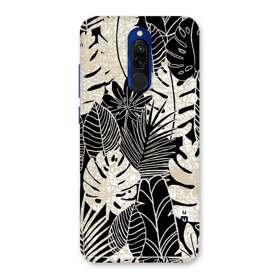 Leaf Pattern Back Case for Redmi 8