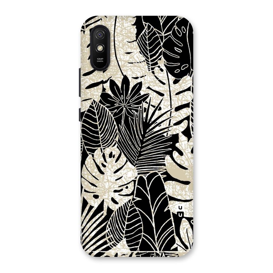 Leaf Pattern Back Case for Redmi 9A