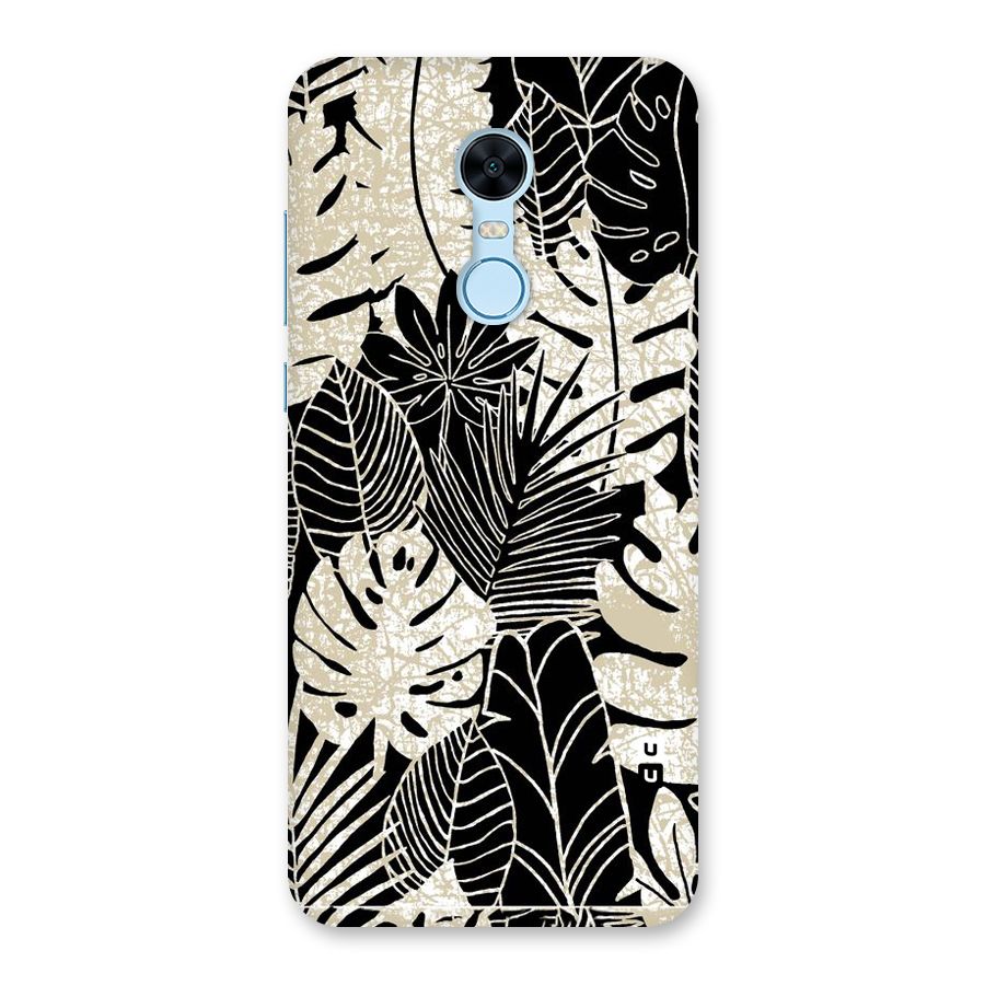 Leaf Pattern Back Case for Redmi Note 5