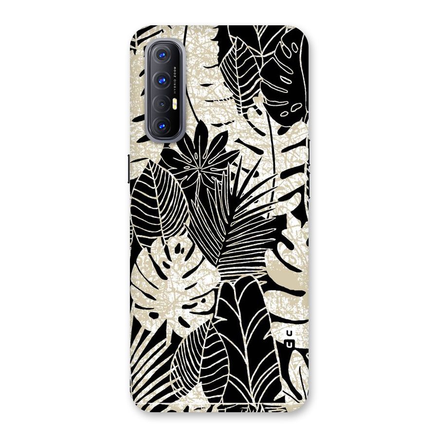 Leaf Pattern Back Case for Reno3 Pro
