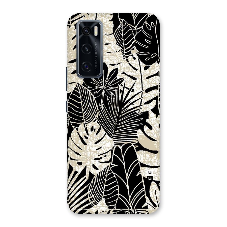 Leaf Pattern Back Case for Vivo V20 SE
