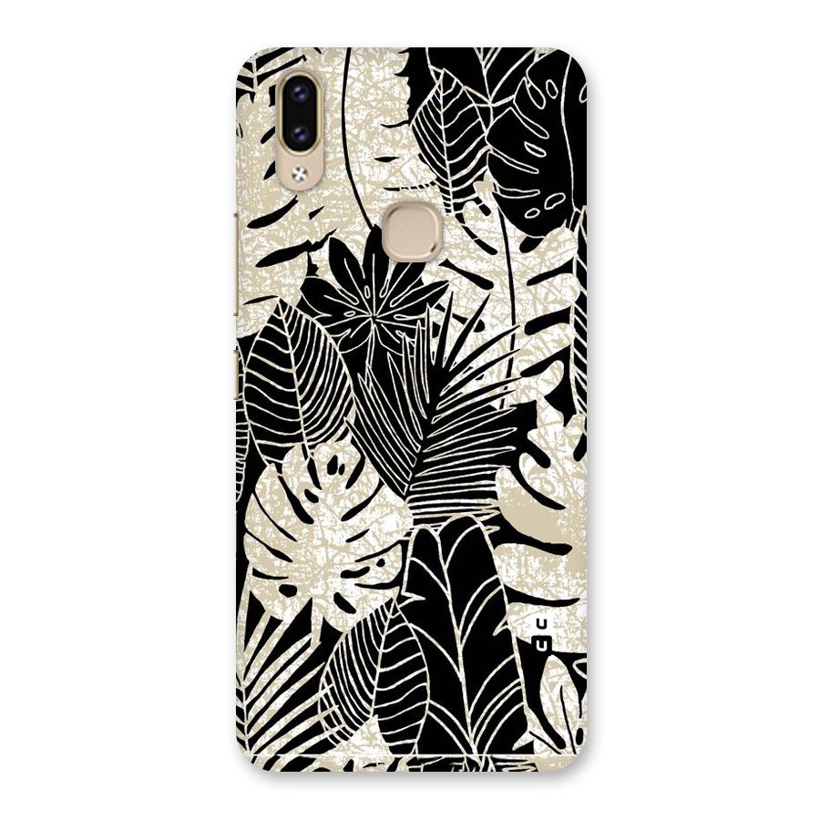 Leaf Pattern Back Case for Vivo V9 Youth
