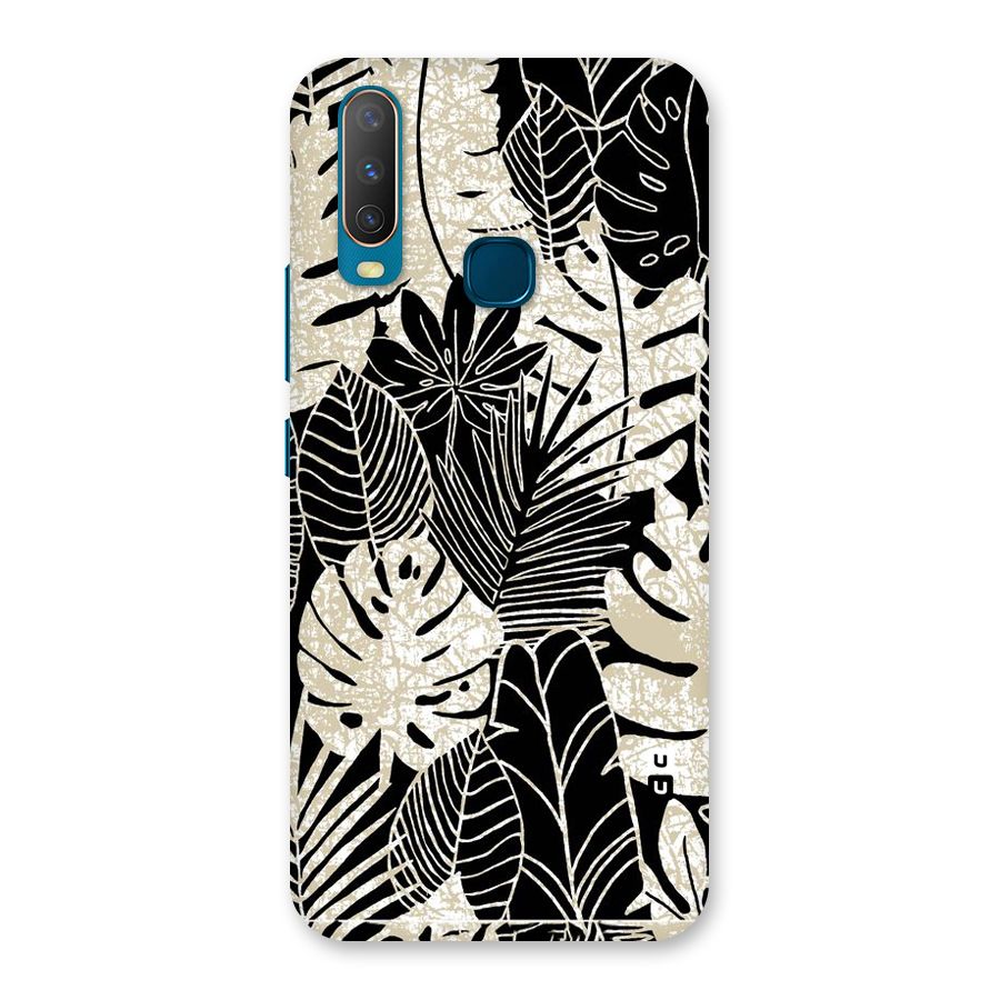 Leaf Pattern Back Case for Vivo Y17
