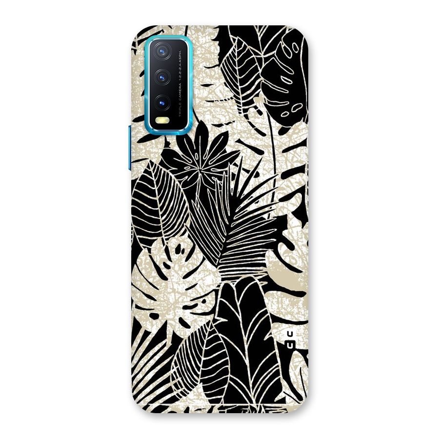 Leaf Pattern Back Case for Vivo Y20A