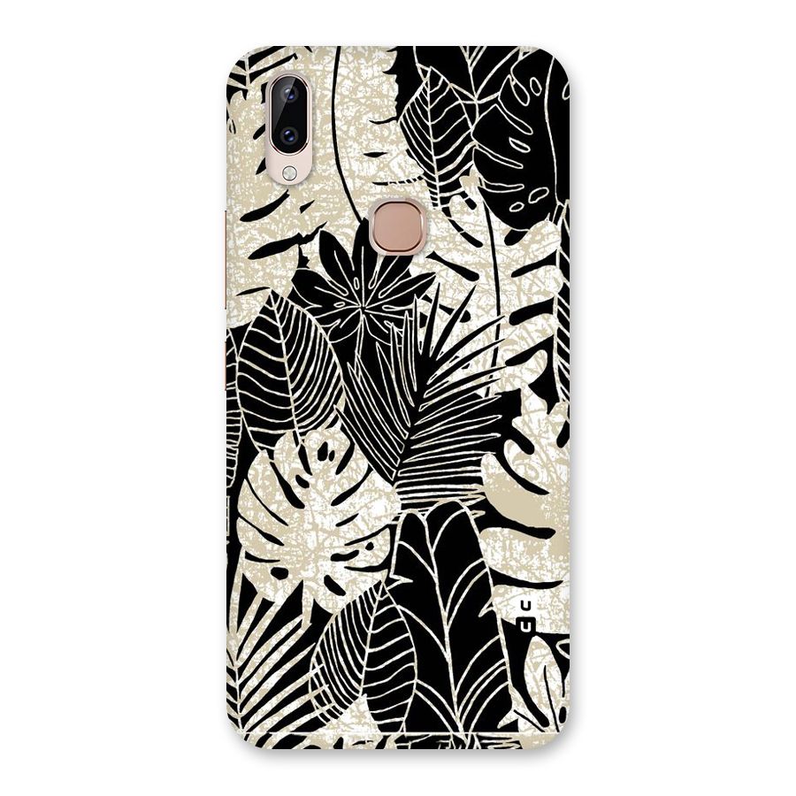 Leaf Pattern Back Case for Vivo Y83 Pro
