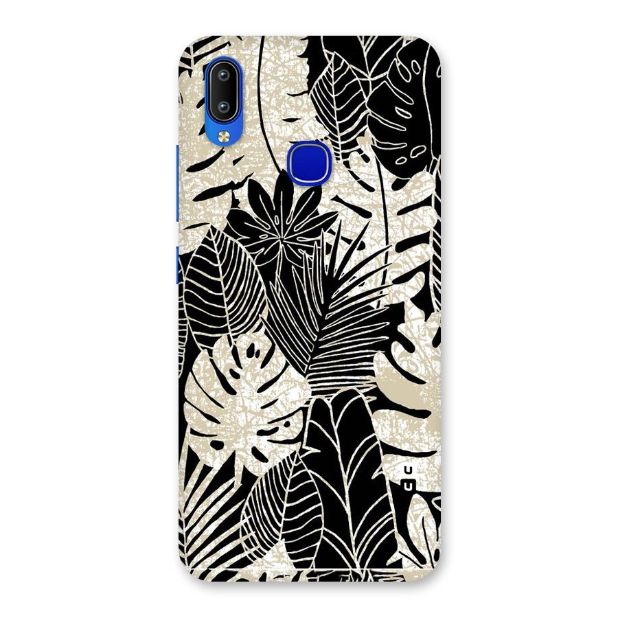Leaf Pattern Back Case for Vivo Y91