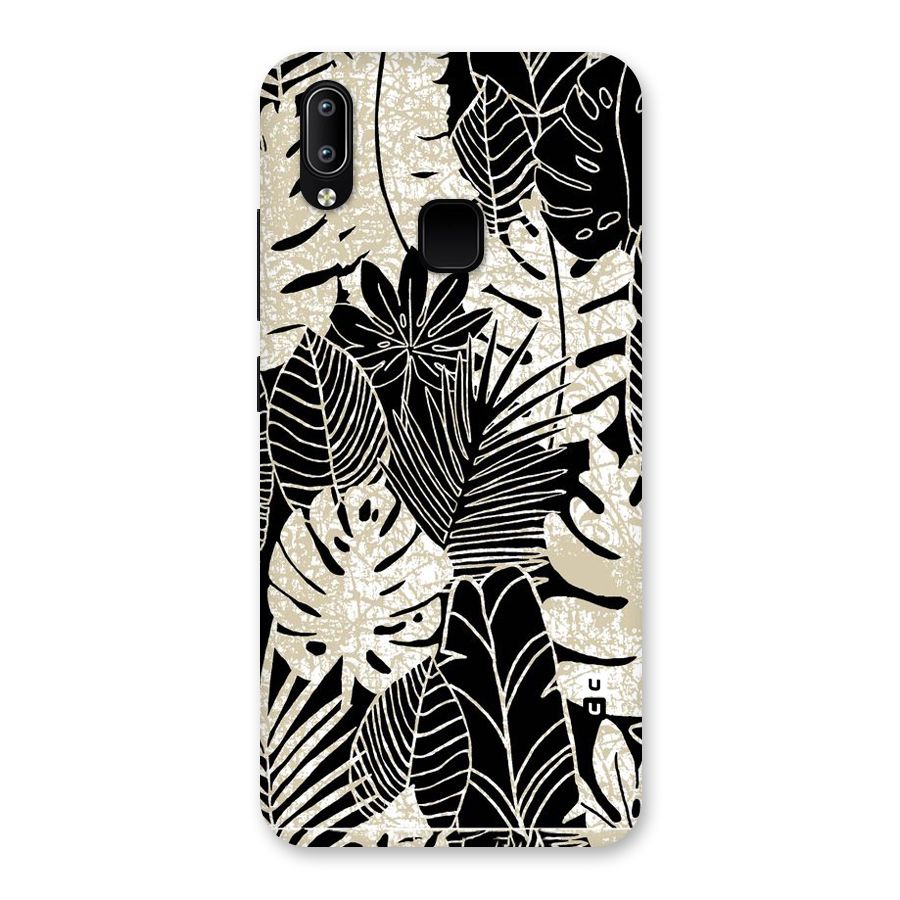 Leaf Pattern Back Case for Vivo Y93