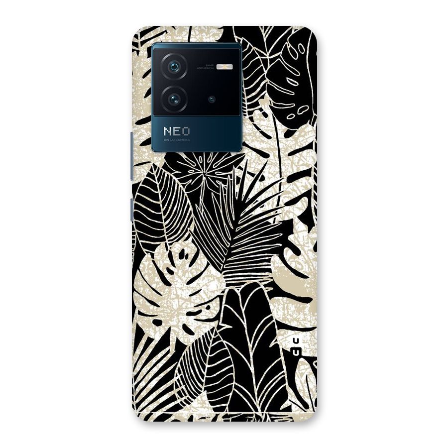 Leaf Pattern Back Case for Vivo iQOO Neo 6 5G