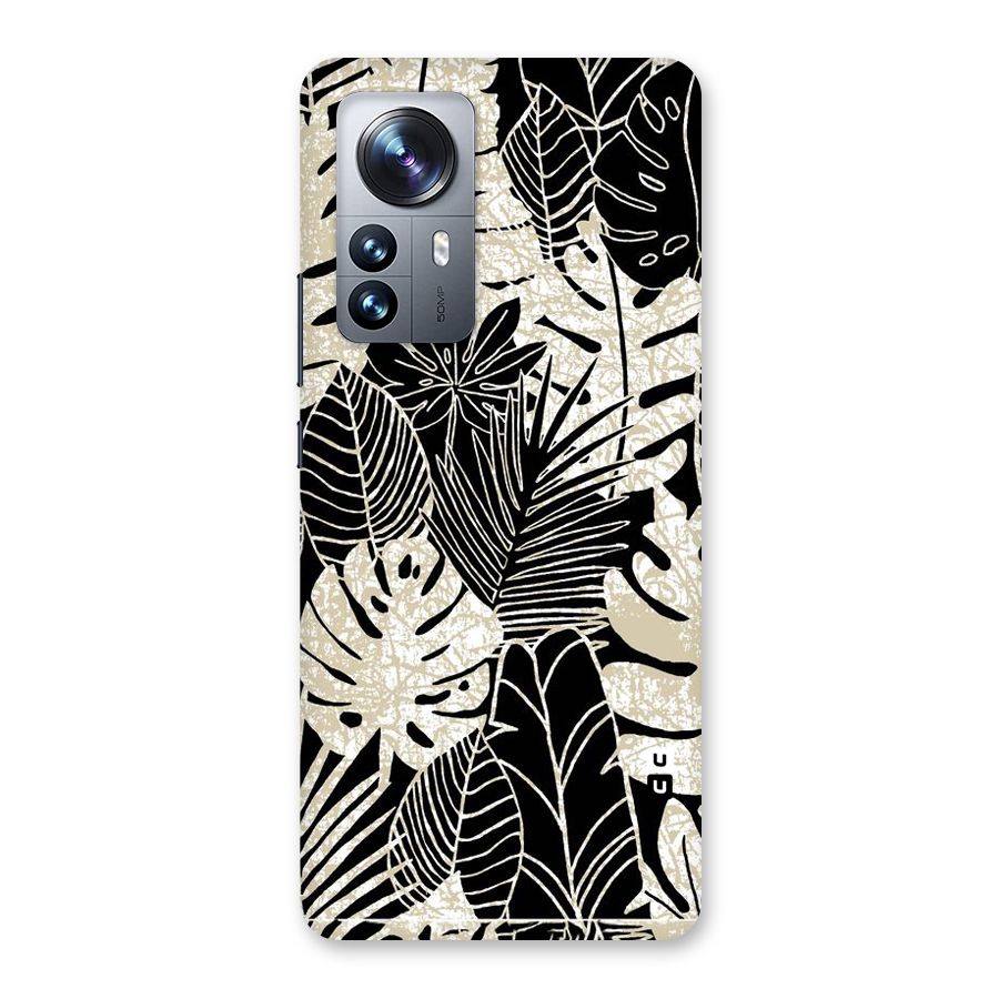 Leaf Pattern Back Case for Xiaomi 12 Pro