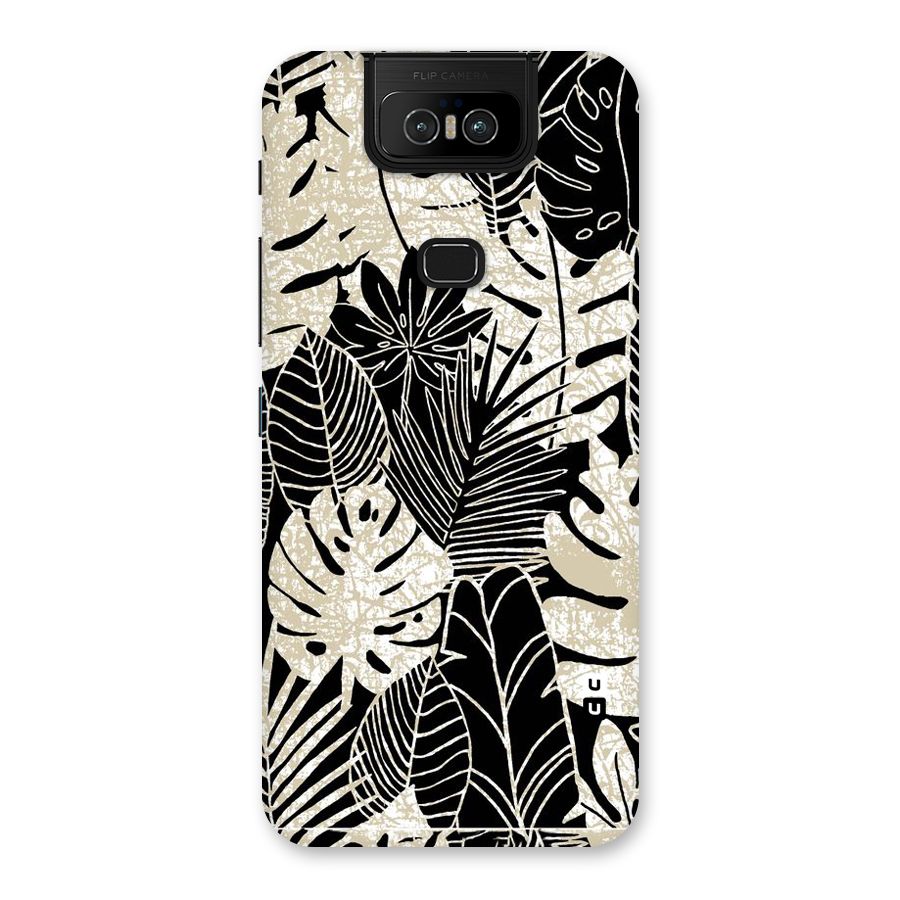 Leaf Pattern Back Case for Zenfone 6z