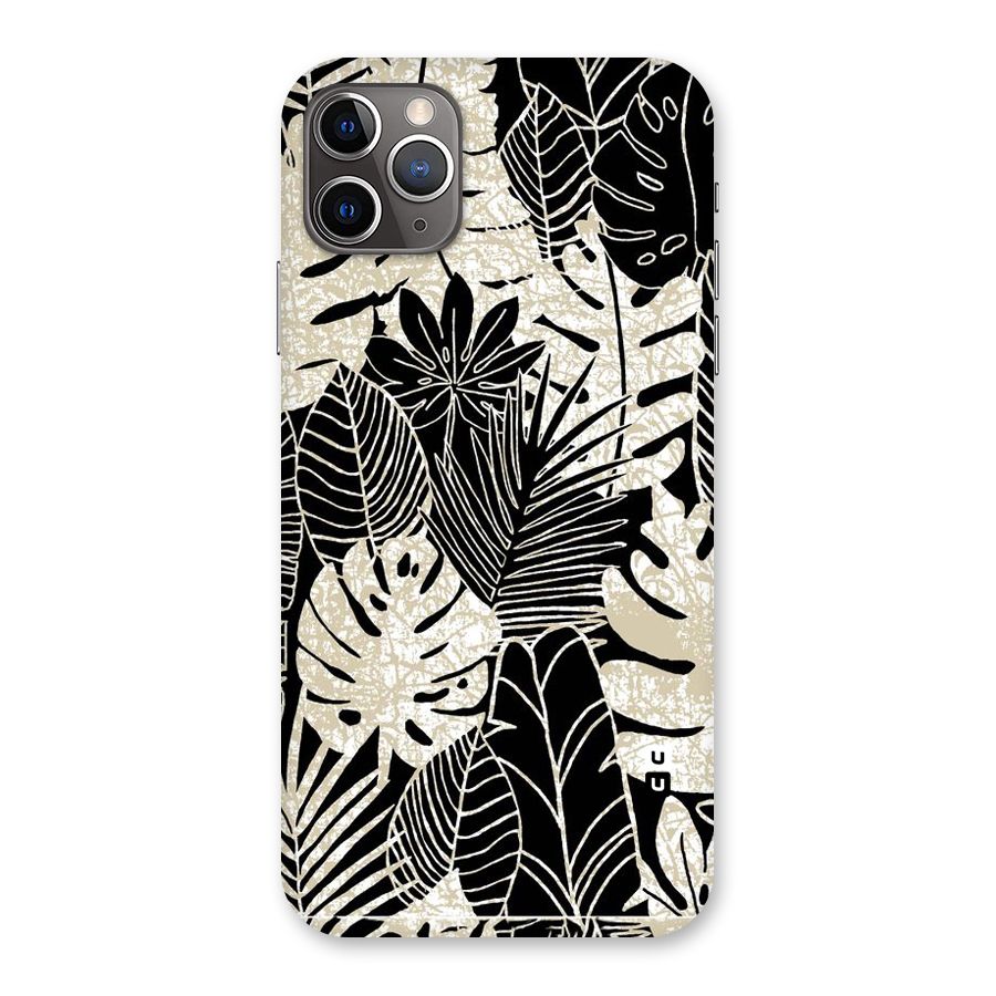 Leaf Pattern Back Case for iPhone 11 Pro Max