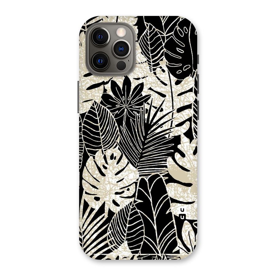 Leaf Pattern Back Case for iPhone 12 Pro