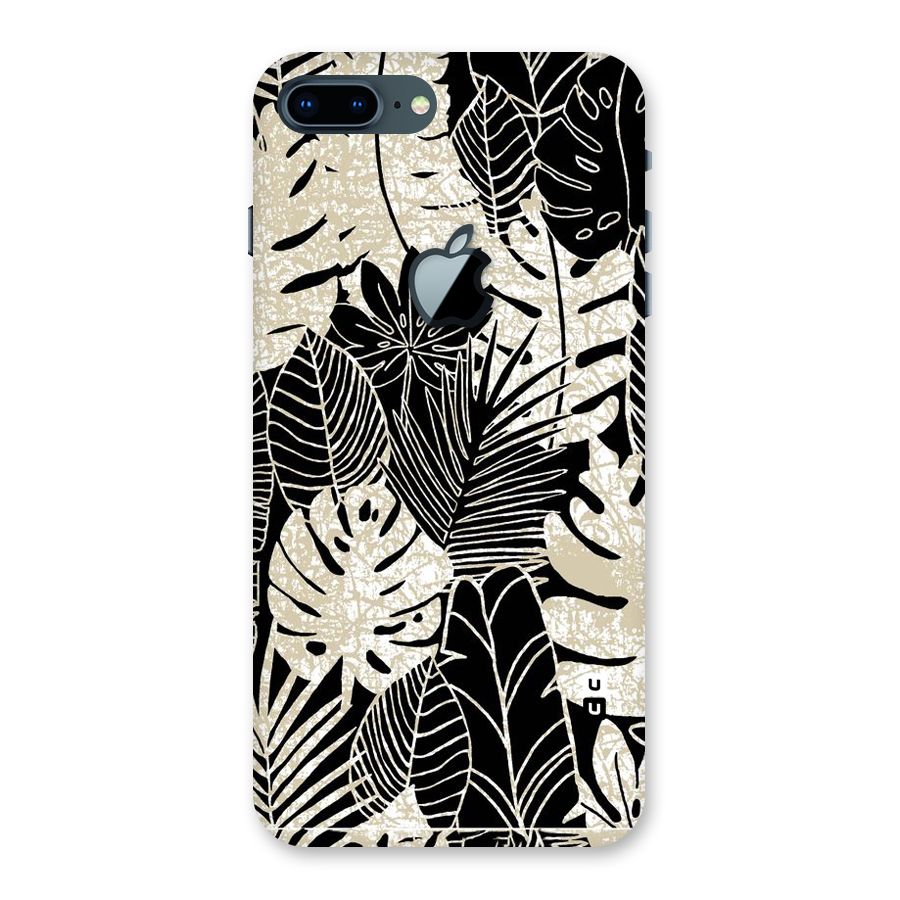 Leaf Pattern Back Case for iPhone 7 Plus Apple Cut