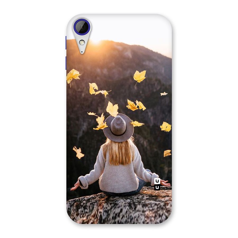 Leaf Rain Sunset Back Case for Desire 830