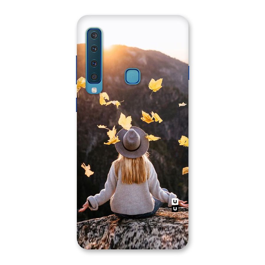 Leaf Rain Sunset Back Case for Galaxy A9 (2018)