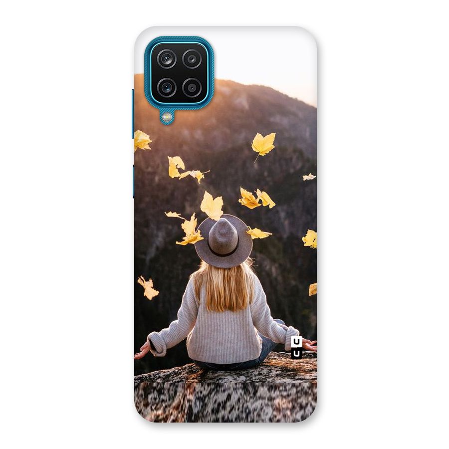Leaf Rain Sunset Back Case for Galaxy M12