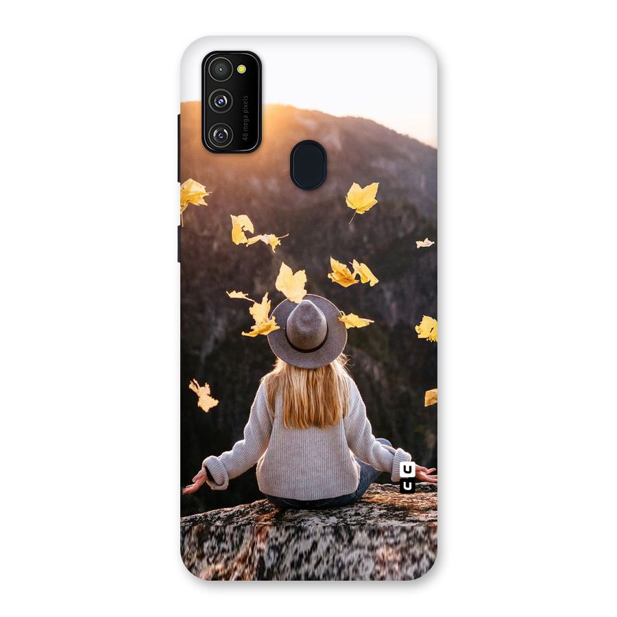Leaf Rain Sunset Back Case for Galaxy M30s