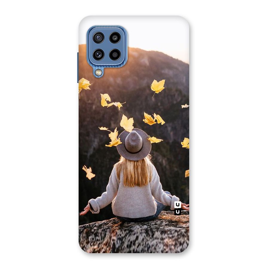 Leaf Rain Sunset Back Case for Galaxy M32